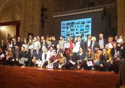 Entrega de Premios Europan 14, en Cáceres.
