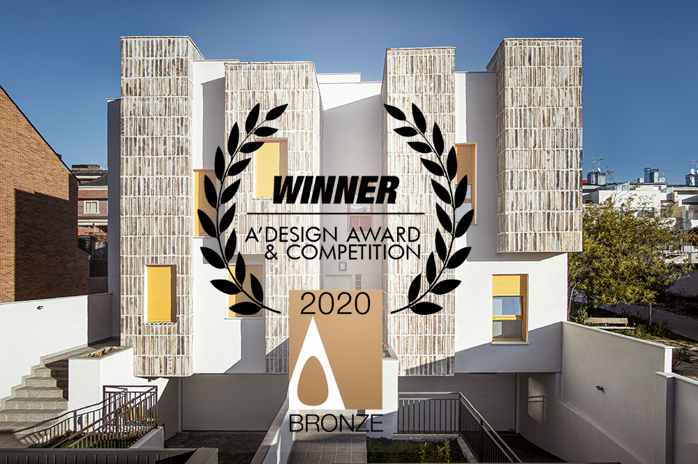 PREMIO. (Italia). Casas en Montecarmelo de OOIIO Arquitectura gana Bronze A´Design Award.