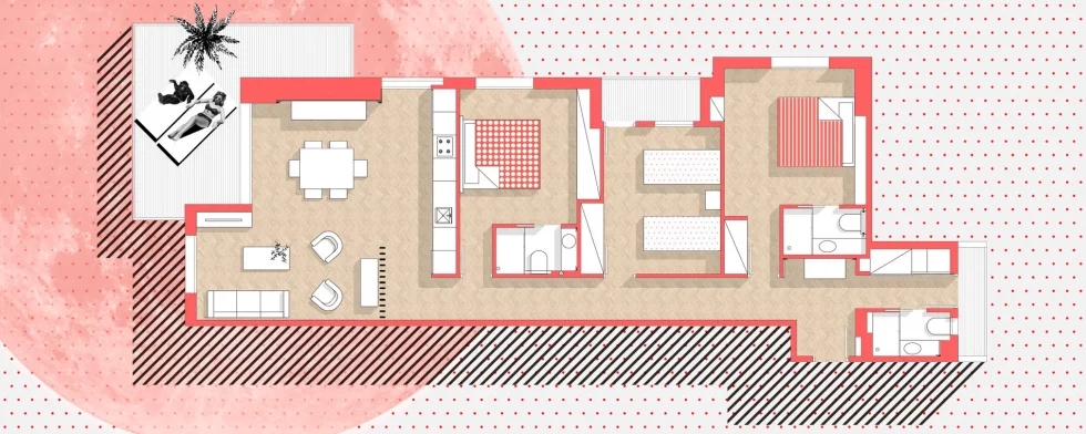 OOIIO Arquitectura Apartamento Murcia c3