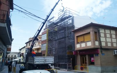 EN CONSTRUCCIÓN. (España). Reforma de Edificio en Yepes.