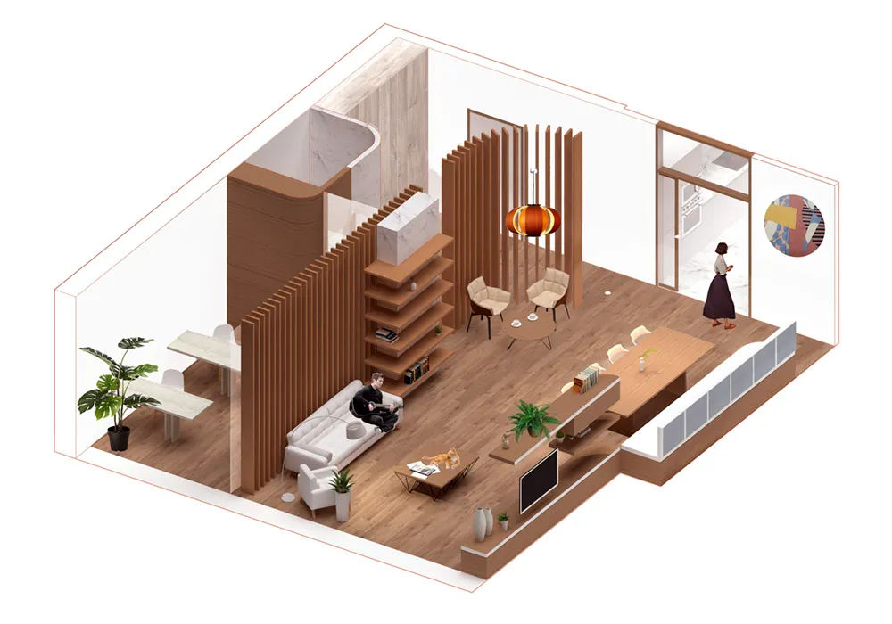 Reforma de Apartamento OOIIO Arquitectura b1