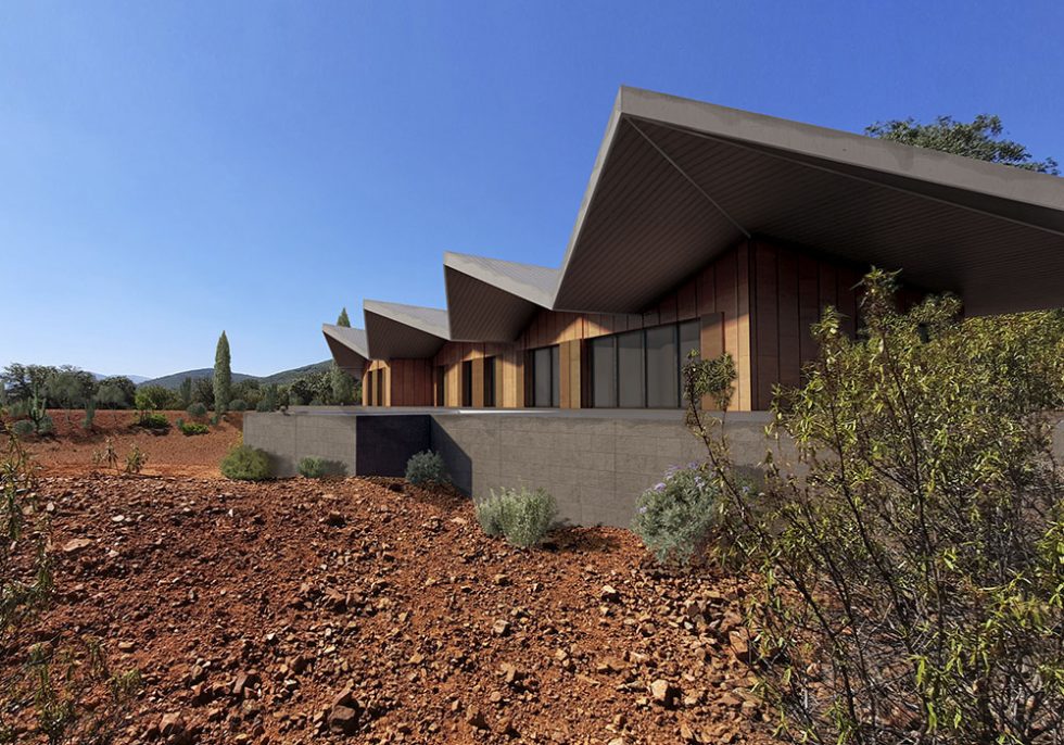 Vista Casa de Diseño por OOIIO Arquitectura en Los Navalmorales 01