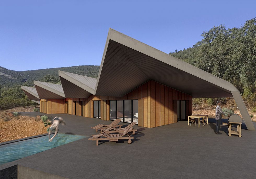 Vista Casa de Diseño por OOIIO Arquitectura en Los Navalmorales 04