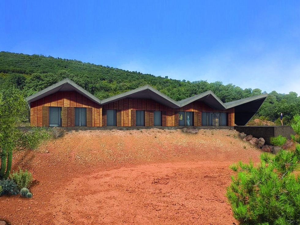 OOIIO Arquitectura: Casa NAV Casa de Diseño autosuficiente en Los Navalmorales