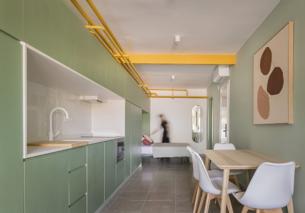 Cocina-Comedor Menta OOIIO Apartamentos MAN 5