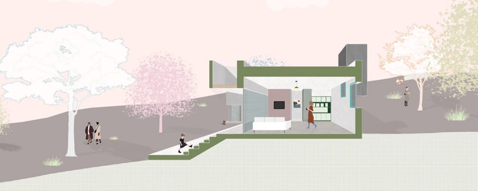 Plano Sección Casa Lola OOIIO Arquitectura 04