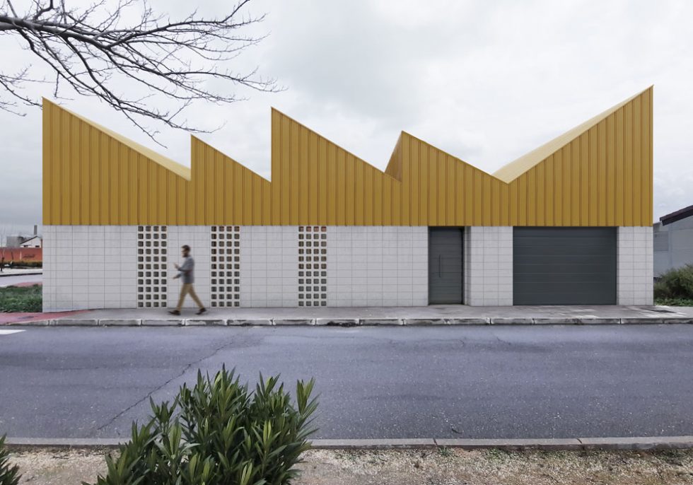 Foto Fachada de Casa PAZ por OOIIO Arquitectura