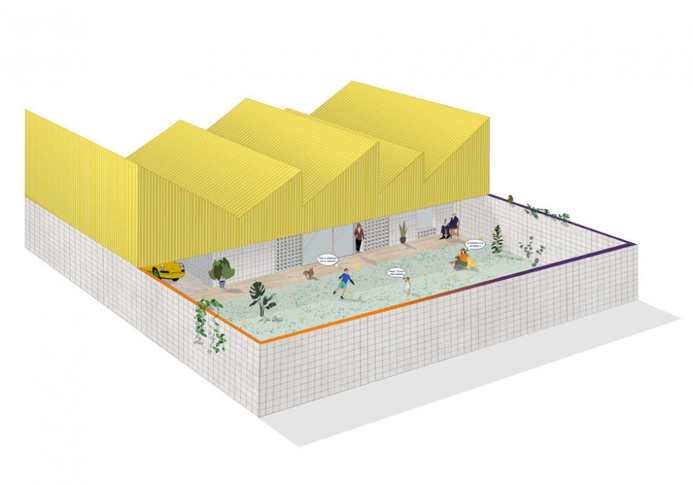 Foto Axonometria de Casa PAZ por OOIIO Arquitectura