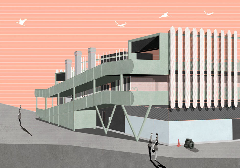 OOIIO Arquitectura Leganes Auto Center B8 980x686