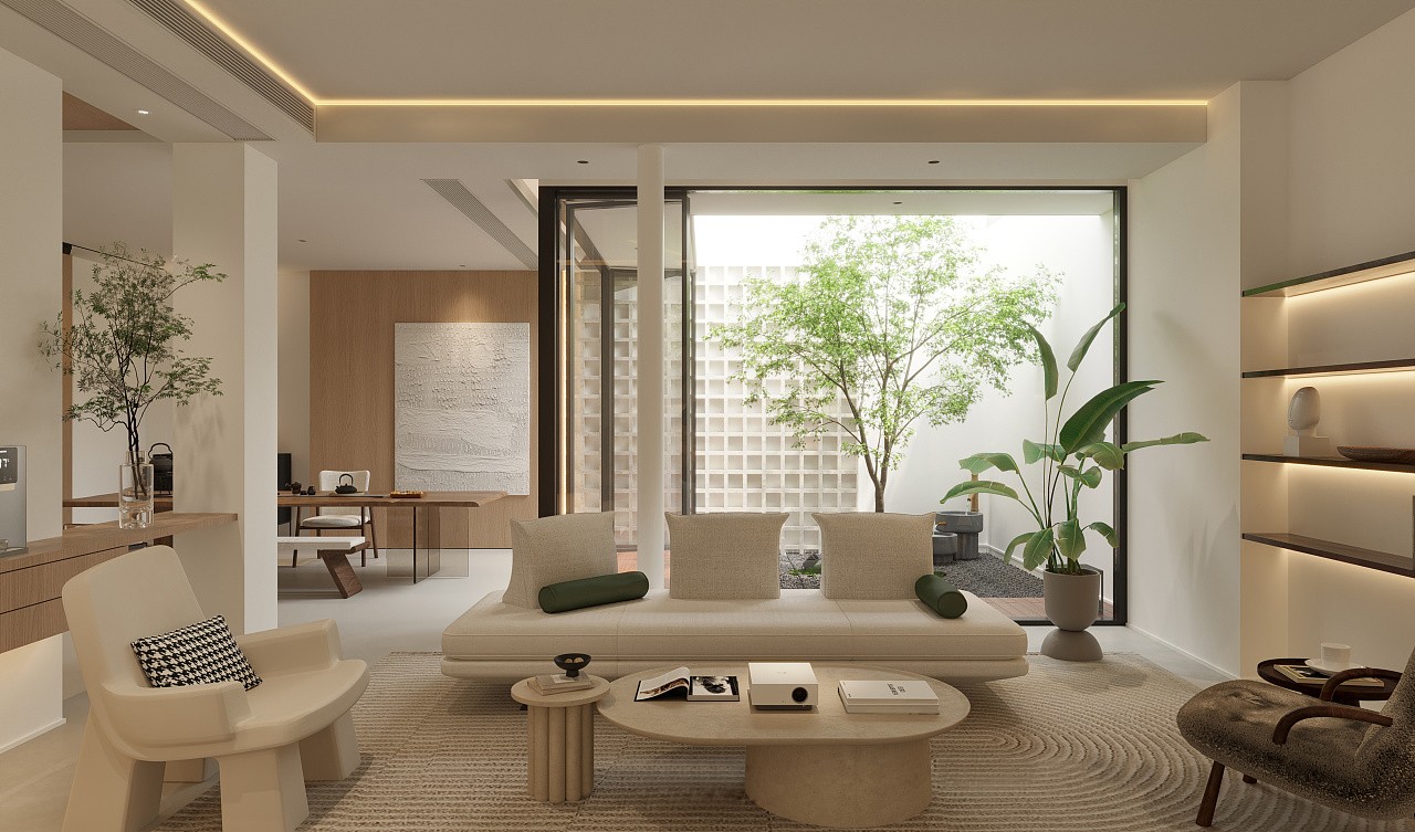 Interior residencial terminado tras un proyecto técnico de interiorismo bien resuelto
